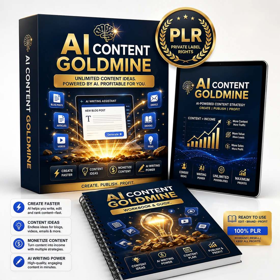 Premium AI Content Goldmine bonus image