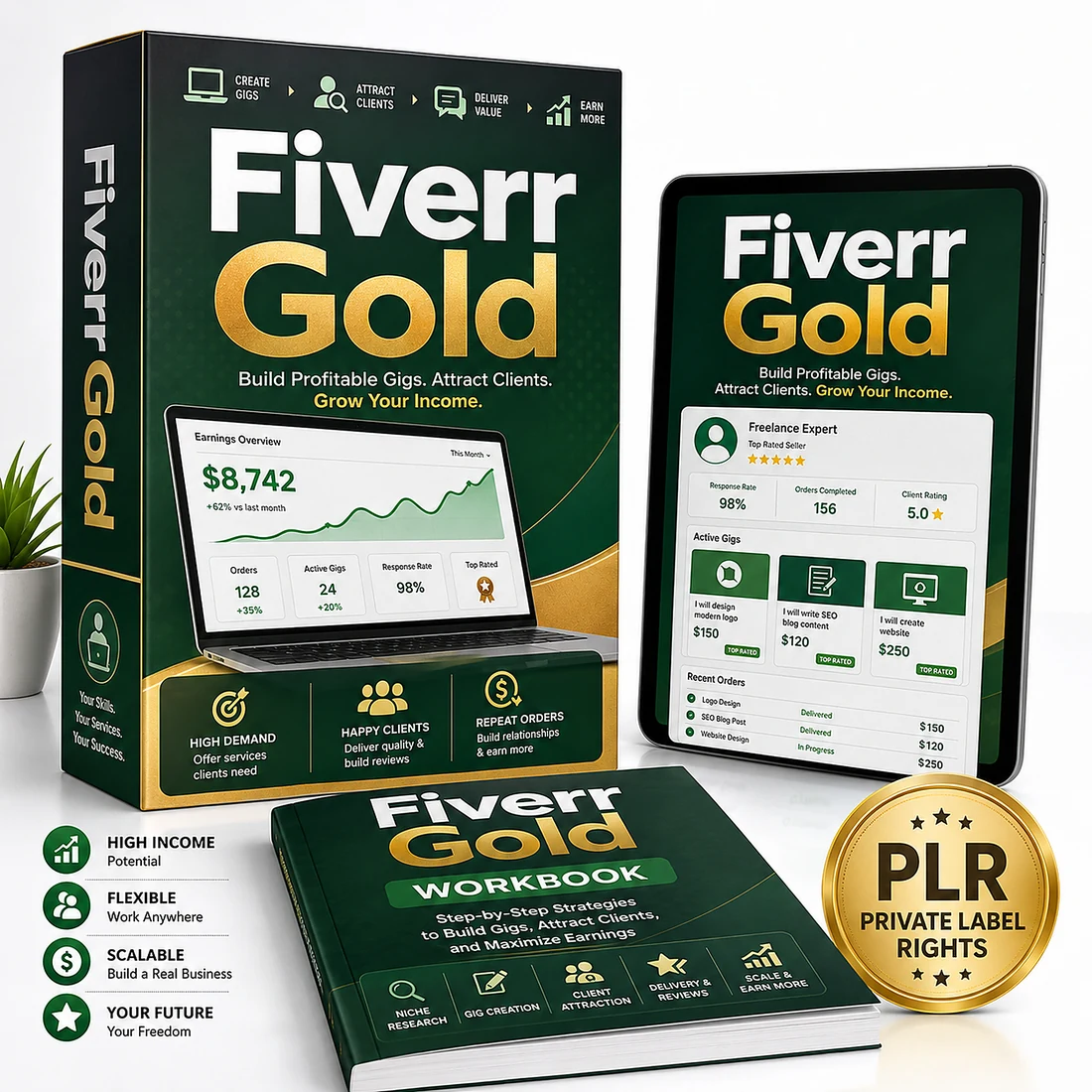 Premium Fiverr Gold bonus image